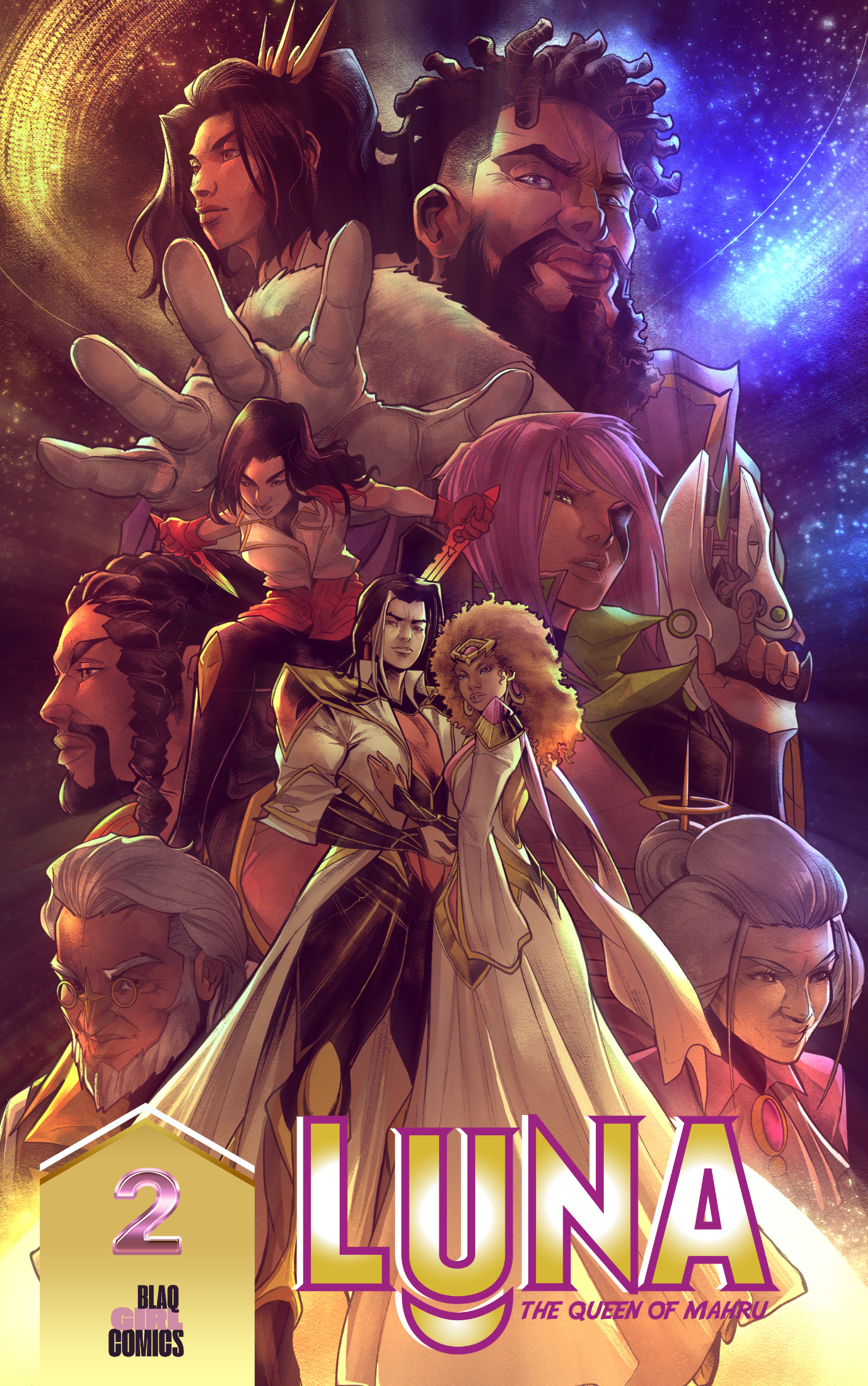 Blaq Girl Comics's cover