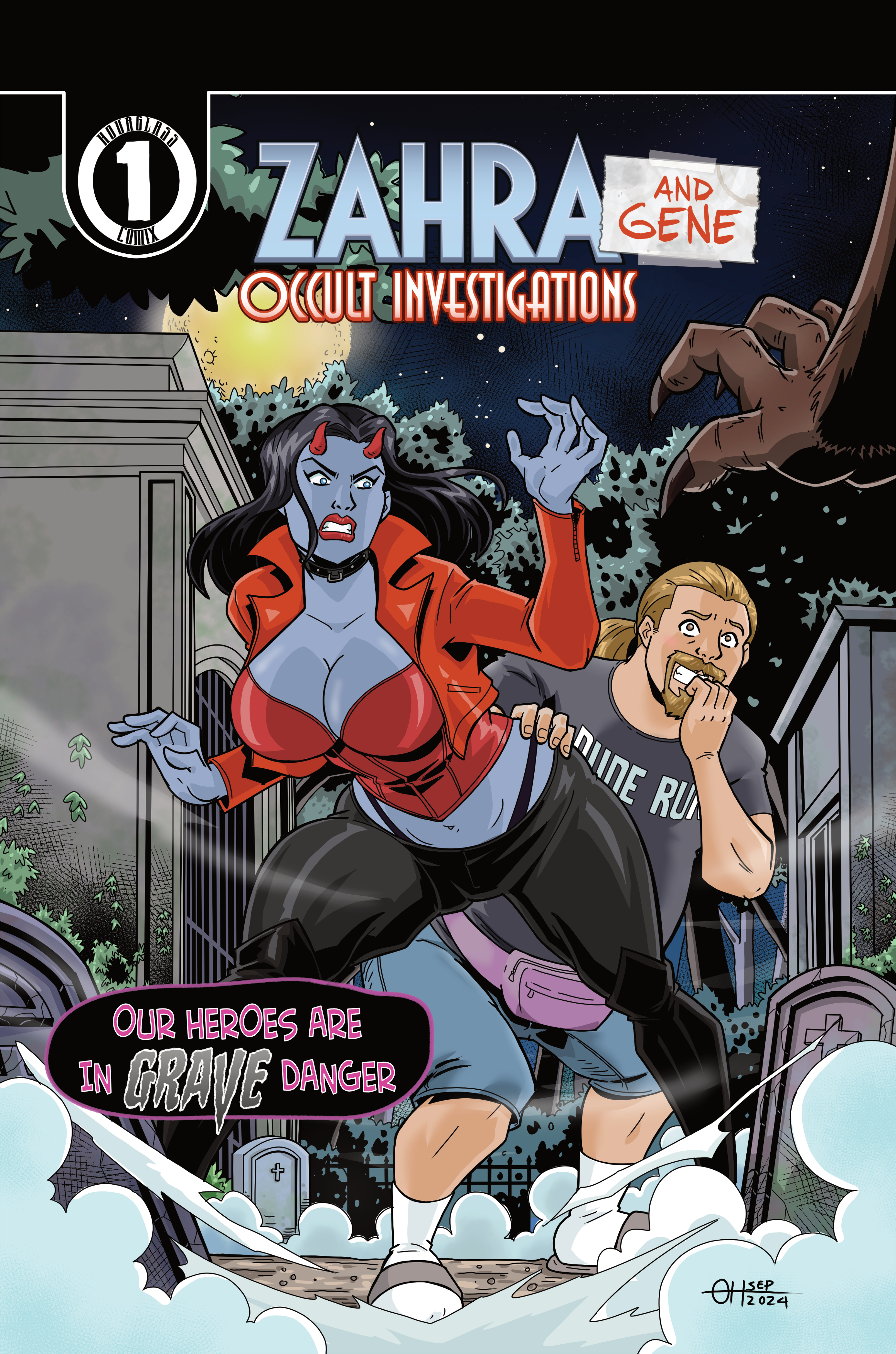 Issue Cover for Zahra and Gene: Occult Investigations