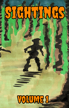 Sightings #1 - a cryptid art zine